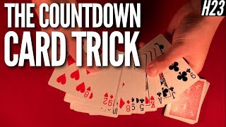 The Self-Working Countdown Card Trick!