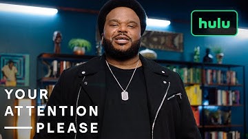 Your Attention Please - Teaser (Official) | Hulu