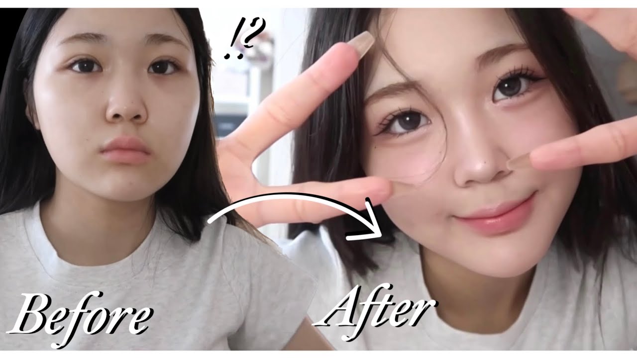 【毎日メイク】離れ目解消&崩れないベースメイク徹底解説！🎀 これさえ見れば夏の愛されメイクは完璧！✨