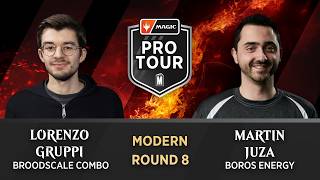 Round 8 | Lorenzo Gruppi vs. Martin Juza | Modern | #PTMSH