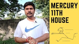 Mercury in Eleventh House in Vedic Astrology