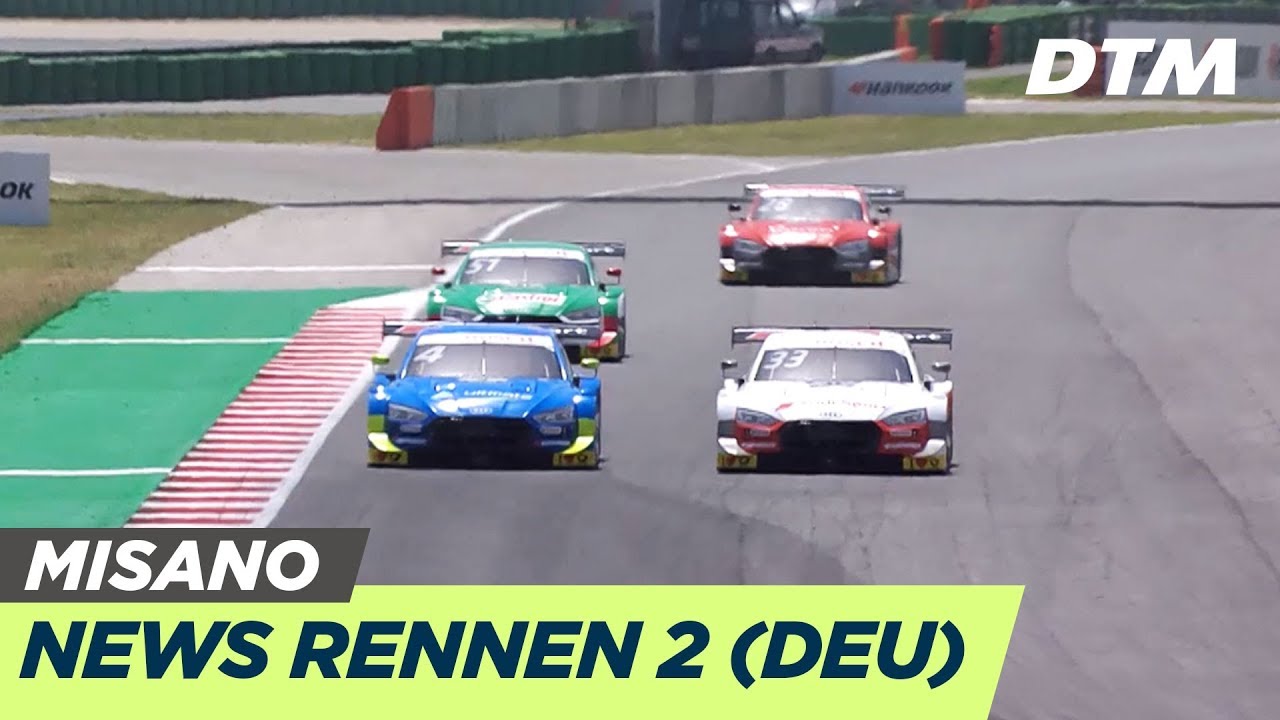 News Rennen 2 - DTM Misano 2019
