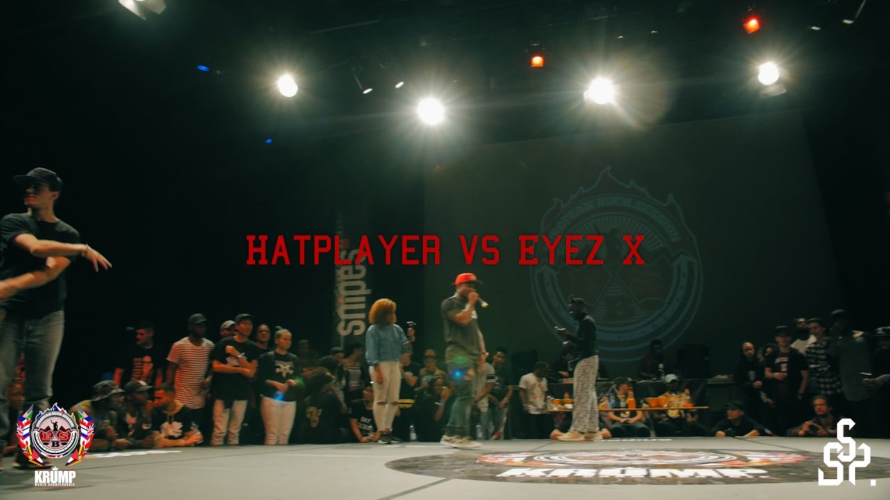 Hatplayer vs Eyez X | Male 1/8Final | EBS KRUMP WORLD CHAMPIONSHIP 2016
