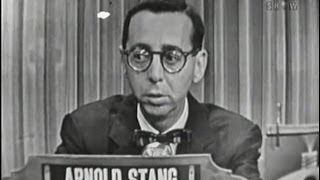 What's My Line?  Arnold Stang; Betty White [panel] (Jun 19, 1955)