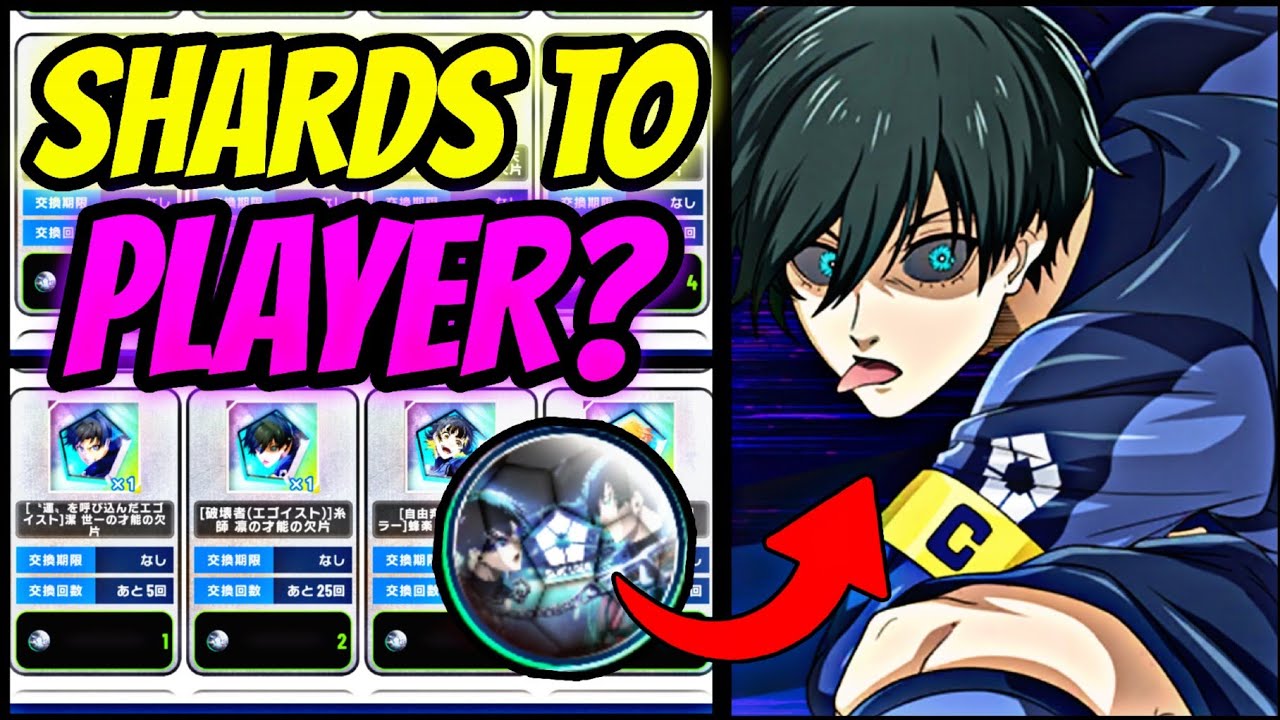 CAN YOU OBTAIN CHARACTERS USING SHARDS?! NO SUMMON NEEDED? in Blue Lock Blaze Battle