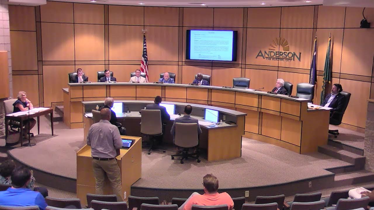City of Anderson City Council Meeting June 26, 2023 YouTube
