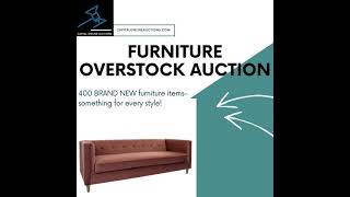 Brand New Furniture Overstock Auction