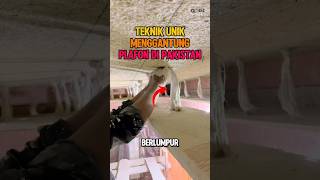 Teknik Memasang Plafon Bangunan di Pakistan #fakta #unik #informasi