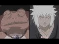 Gamamaru predice el destino de Jiraiya | Naruto Shippuden | Sub Español