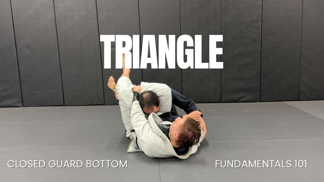 Triangle - Closed Guard Bottom - YouTube