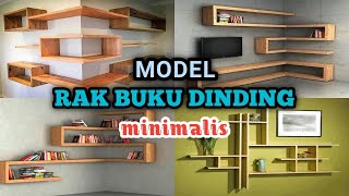 Kumpulan Desain Rak Buku Minimalis Terbaru