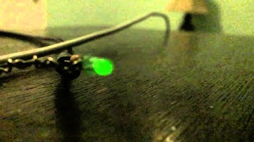 Example of a PWM light in slow motion
