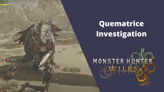 Quematrice Investigation - Monster Hunter Wilds - 100% Walkthrough Playthrough Guide 9