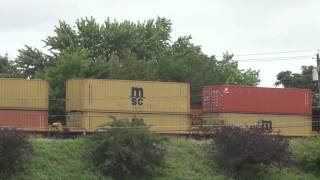 CSX Double Stack Train Westbound