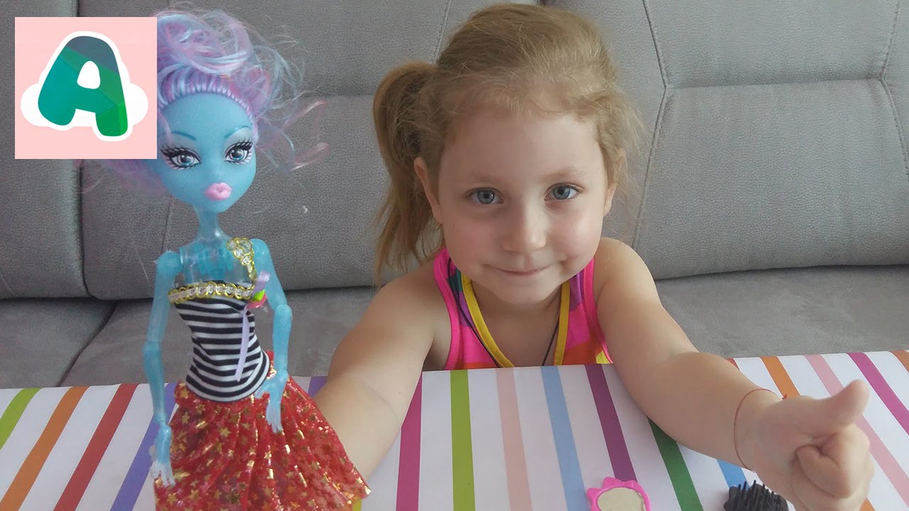 Кукла Монстер Хай Конструктор. Собираем из запчастей куклу. Monster High Doll Designer.