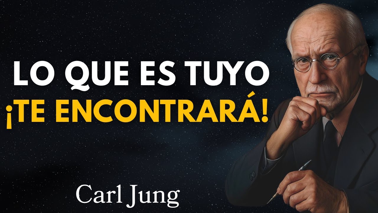 CARL JUNG: TODO LO QUE ES PARA TI TE VA A ENCONTRAR