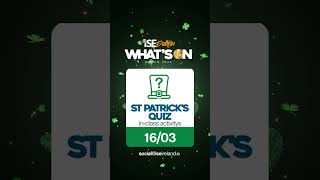 🍀 St Patrick’s Quiz is coming!