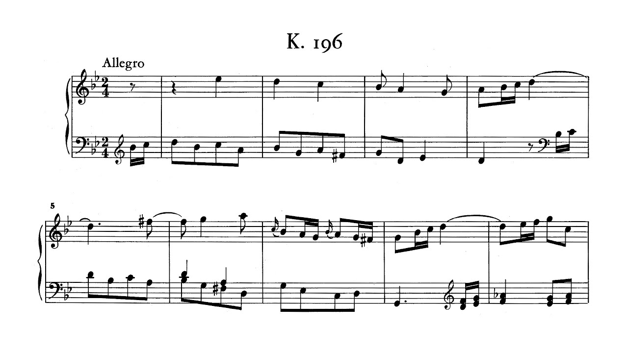 D. Scarlatti - Sonata in G Minor, K.196 (David Louie)