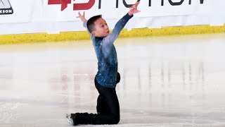 Ian Chong | Juvenile Boys Free Skate | 2025 Pacific Coast Sectional Singles Final