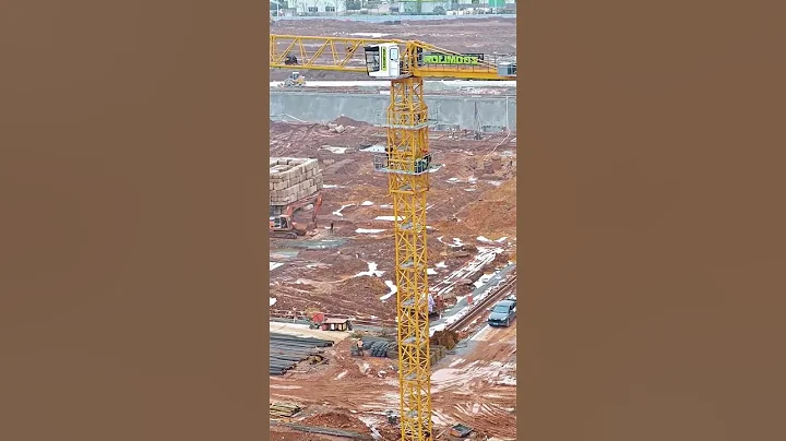 Installation process of tower crane base- Good tools and machinery make work easy