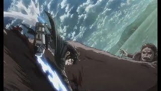 Levi vs Titan Bestia