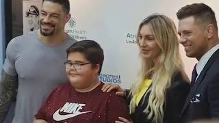 WWE Superstars visit patients at Levine Childrens Hospital
