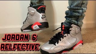 Jordan 6 Reflective Feet/ - YouTube