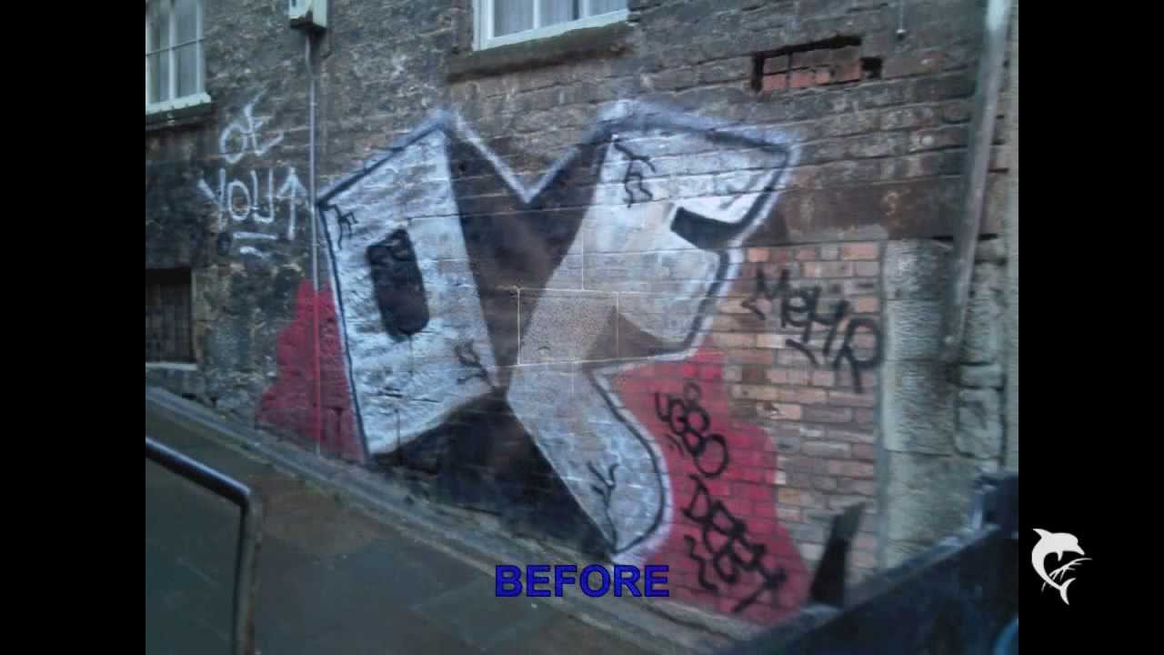 Edinburgh graffiti removal