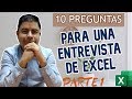 10 preguntas de una entrevista de Excel que necesitas dominar - 1ª PARTE