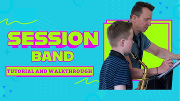 Best Backing Track App for Saxophone 🎷 SessionBand Walkthrough