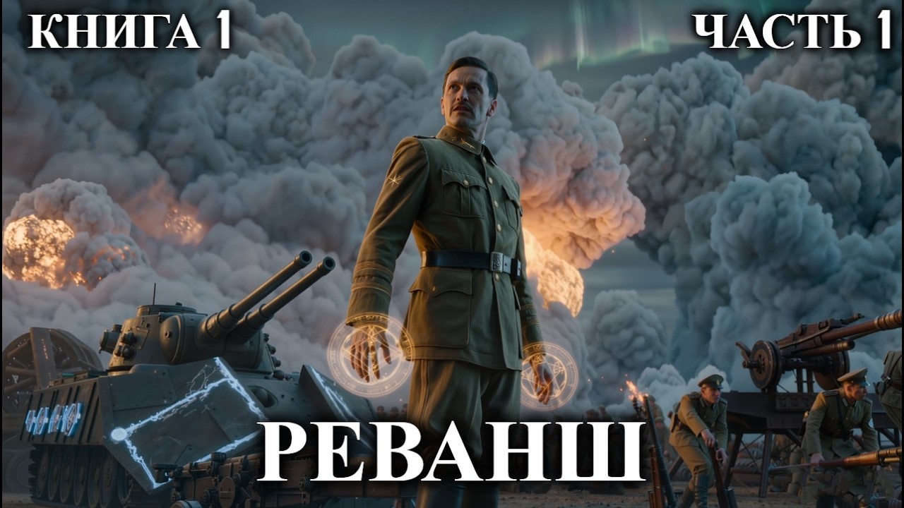 РЕВАНШ | КНИГА 1 (Часть 1) | АУДИОКНИГА | ФАНТАСТИКА | ВОЙНА | #попаданец #аудиокнига