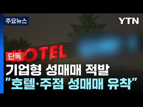 [단독] "호텔·유흥주점 유착 기업형 성매매"...경찰 수사 확대 / YTN