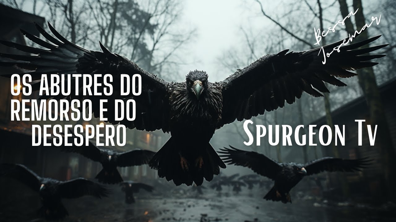 Os Abutres do Remorso e do Desespero | C. H. Spurgeon ( 1834 -1892 ) @Josemar Bessa