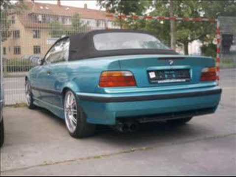 Bmw Cabrio 6 318i German Look 3i M Packet Exhaust Youtube