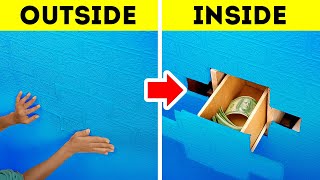 CLEVER WAYS TO HIDE MONEY AT HOME | Keep Your Belongings Safe!