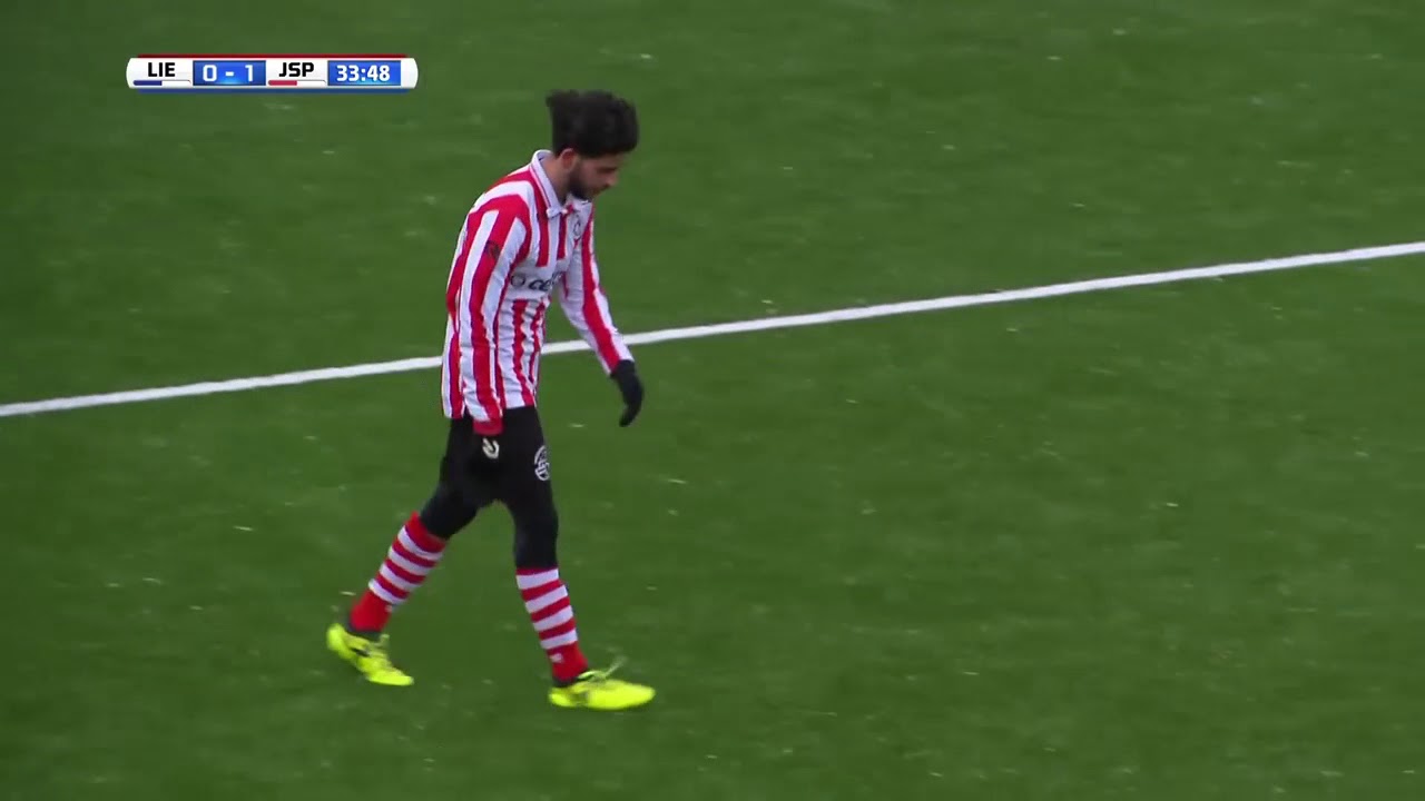 Ayoub Boukhari Jong Sparta Rotterdam  2017/2018 (Skills and Goals)