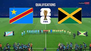 RD CONGO vs JAMAÏQUE - Coupe du Monde 2026 Qualifications | Match complet | Simulation PES