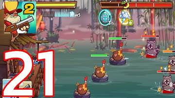 Swamp Attack 2 - Gameplay Walkthrough Part 21 - EP.2 Level 94-96