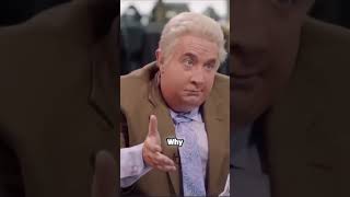 Jiminy Glick questions Jerry Seinfeld's success.