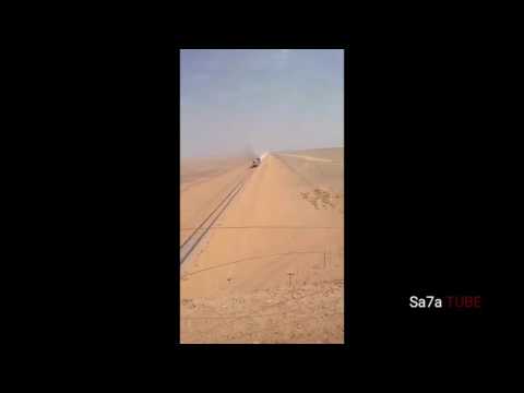 شاهد فيديو لأطول قطار شحن في العالم ينقل الفوسفات الصخري من شمال المملكة إلى مدينة رأس الخير