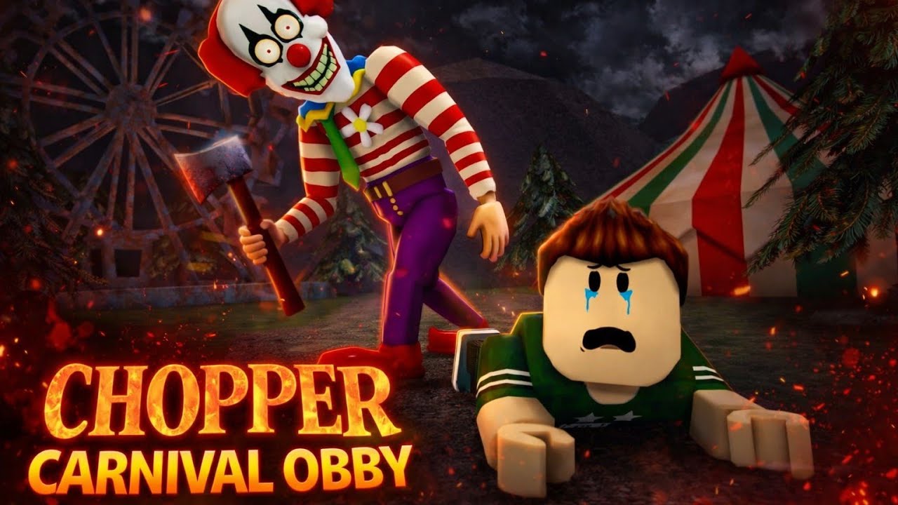 Epic Chopper Carnival Breakout OBBY 😱 The Craziest Roblox Escape Ever