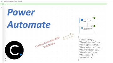 How to Validate Code Identifiers in Power Automate