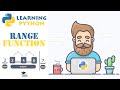 Function RANGE in Python (FOR Loops) - Python Tutorial for Beginners