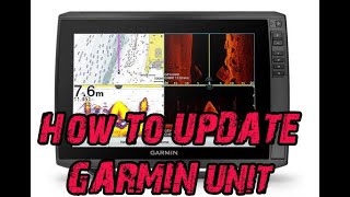 How to update GARMIN Echomap for perspective mode use