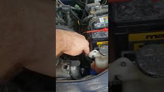 Fixing a broken plastic nipple on my radiator. #memes #shorts