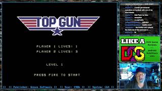 Top Gun by Ocean Software [1986] (C64) | Sprite Castle Plays