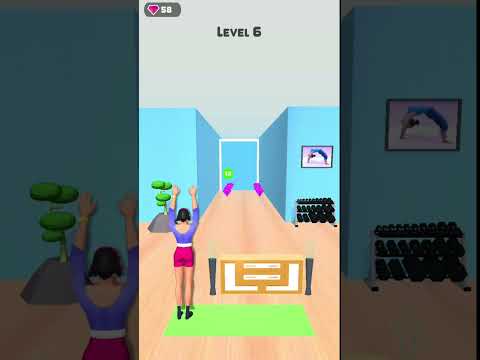 Flexy Girl Run Game amazing and best gameplay #flexyrun#flexy