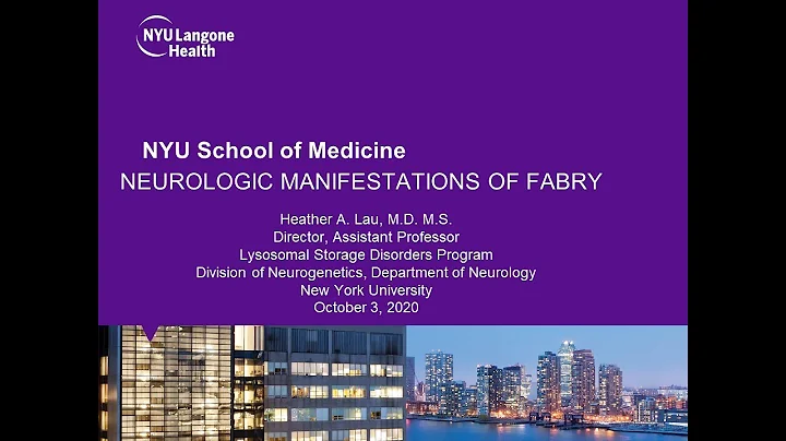 Fabry Neurology presentation from 2020 National Fa...