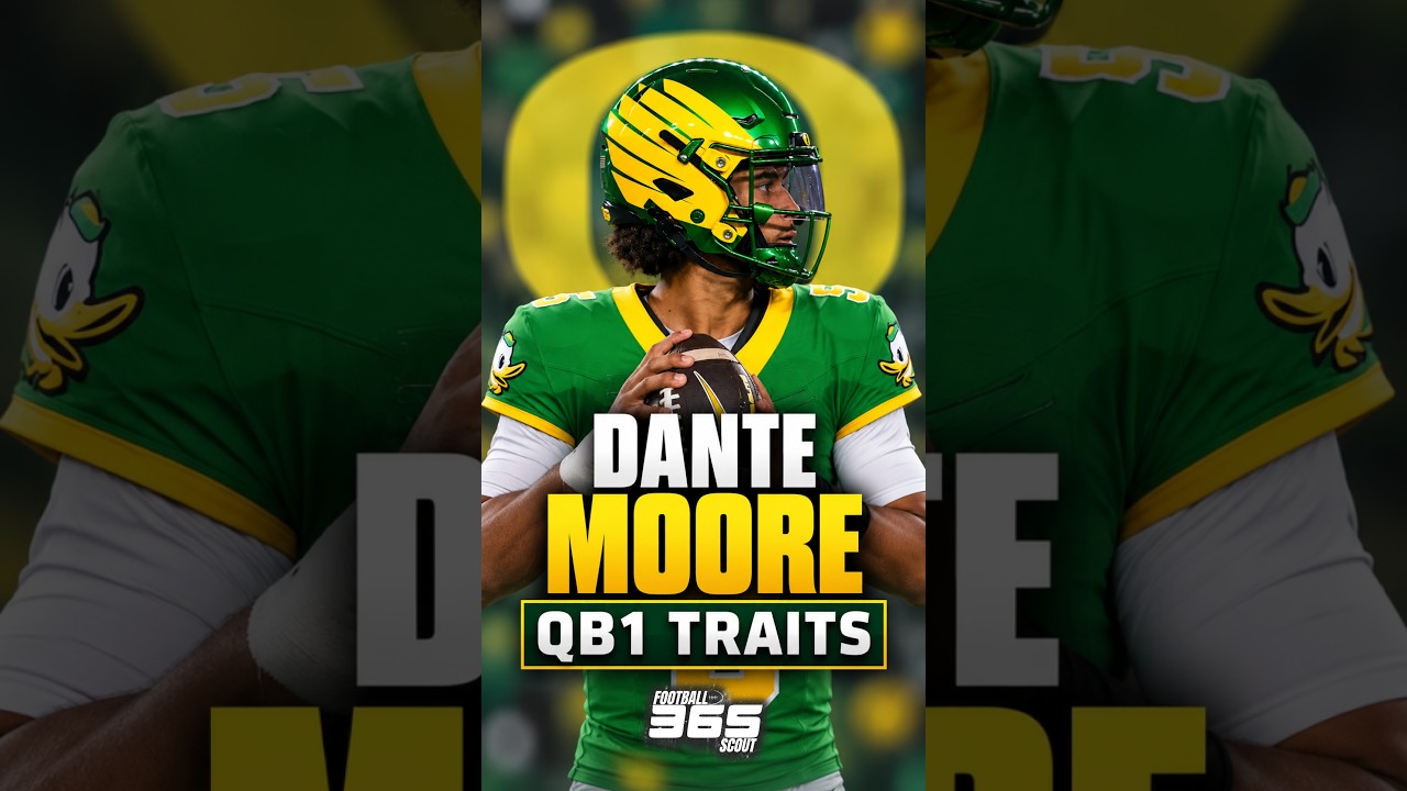 Dante Moore: The QB1 Traits | 2027 NFL Draft #shorts