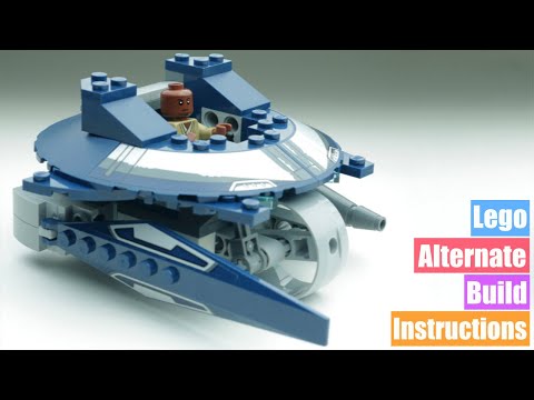 LEGO Alternate Build Instructions- General Grievous' Combat